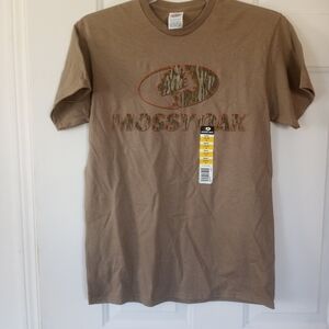 Brown Mossy Oak Short Sleeve T-Shirt NWT